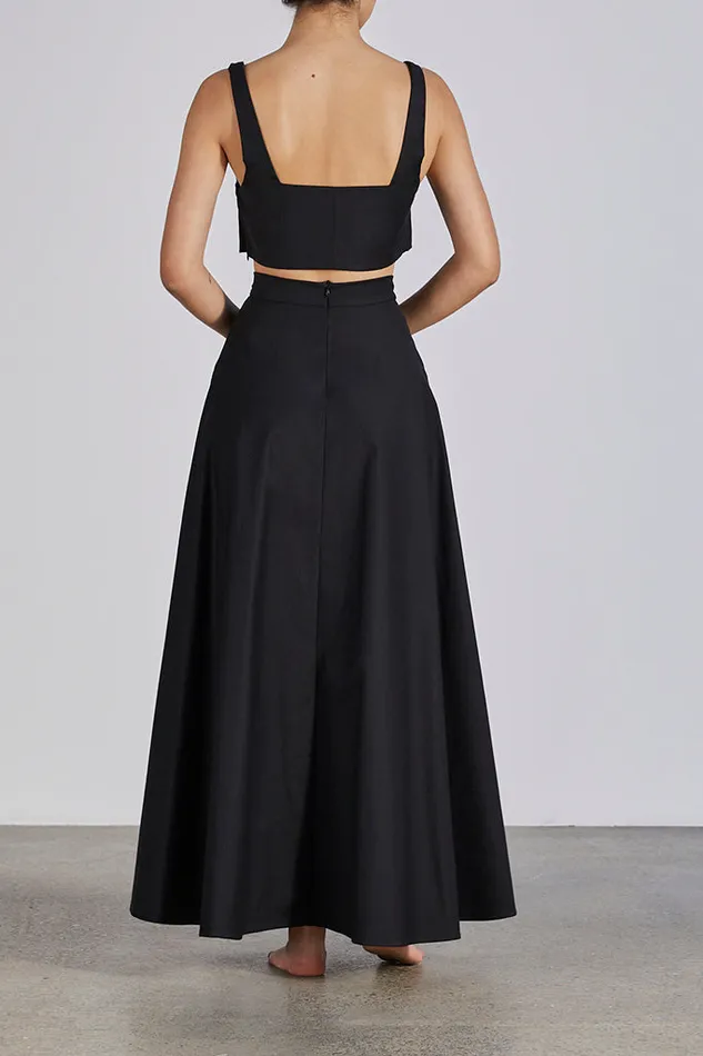 BONDI BORN Matching Separates Cayman Top 8211 Black 8211 Women