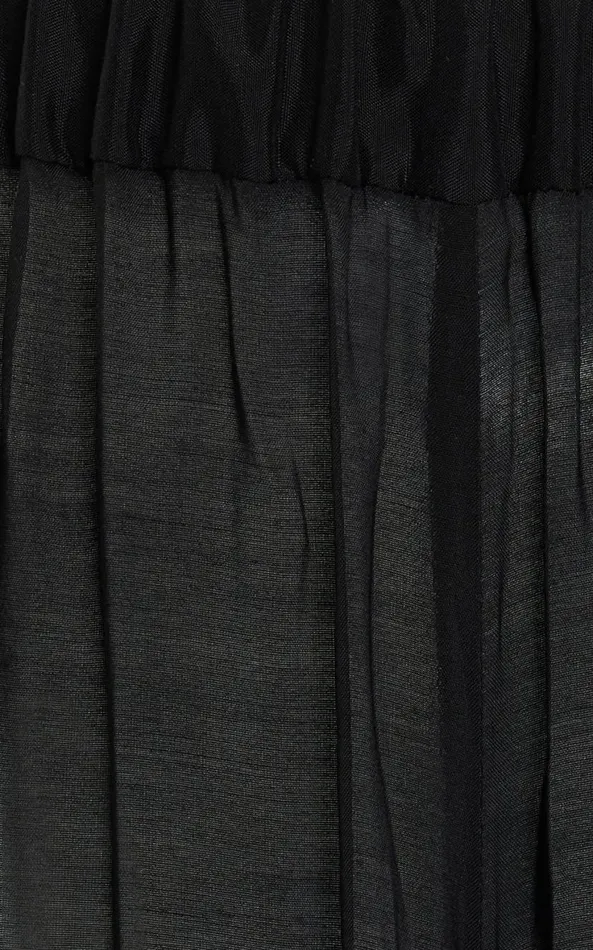 BONDI BORN Matching Separates Cremona Sheer Pant 8211 Black 8211 Women
