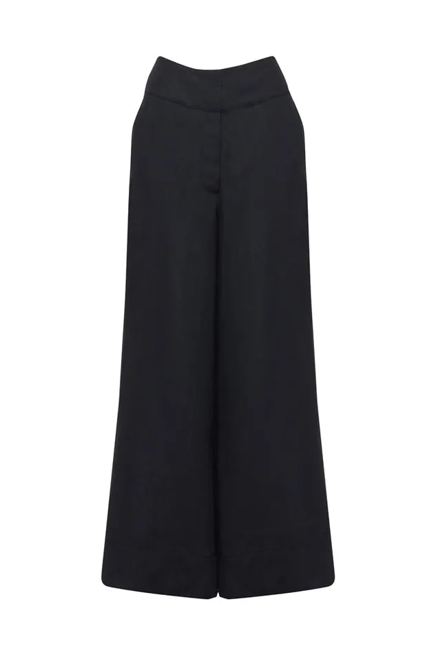 BONDI BORN Matching Separates Delphi High Waist Pant 8211 Black 8211 Women