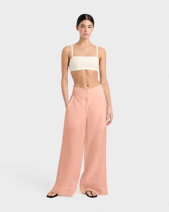 BONDI BORN Matching Separates Delphi High Waist Pant 8211 Sherbet 8211 Women