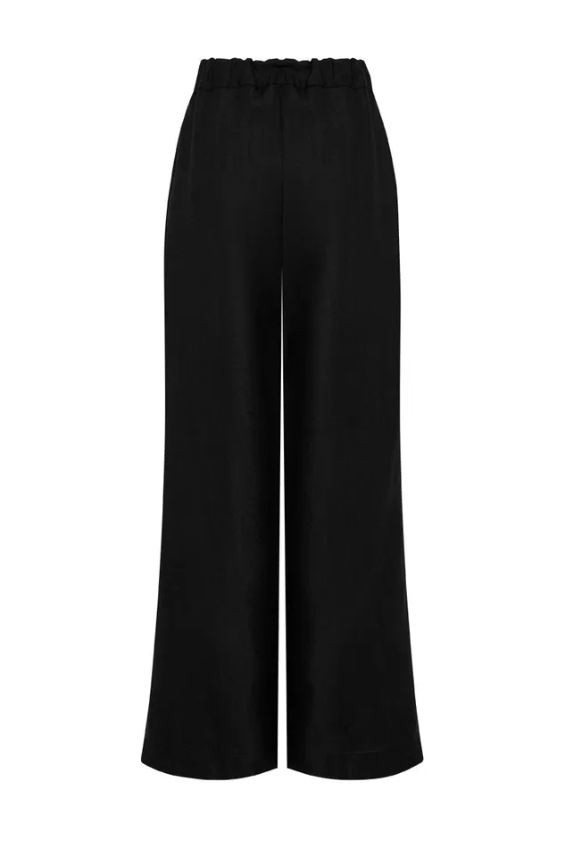 BONDI BORN Matching Separates Delphi Relaxed Pant 8211 Black 8211 Women