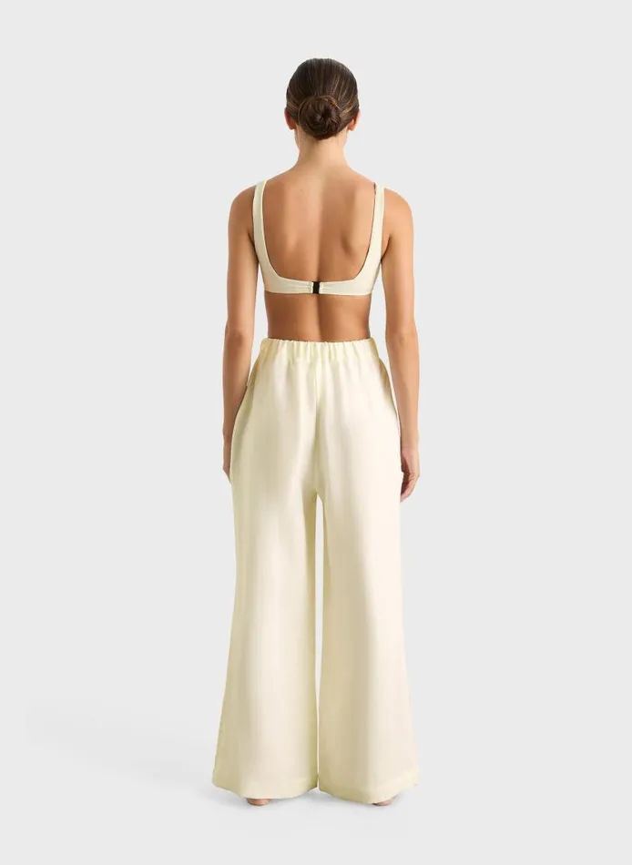 BONDI BORN Matching Separates Delphi Relaxed Pant 8211 Porcelain 8211 Women