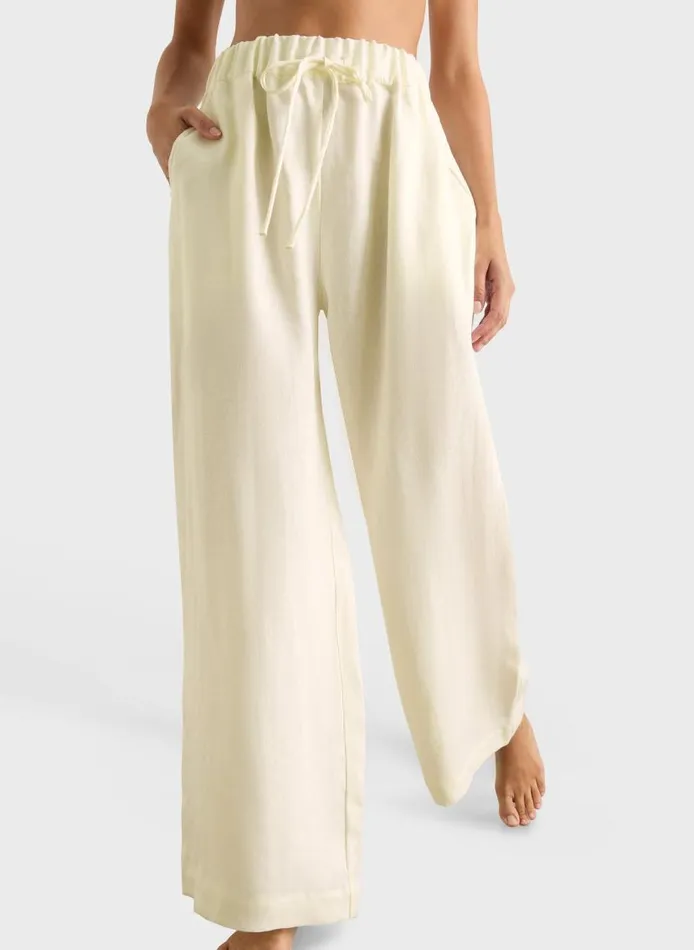 BONDI BORN Matching Separates Delphi Relaxed Pant 8211 Porcelain 8211 Women