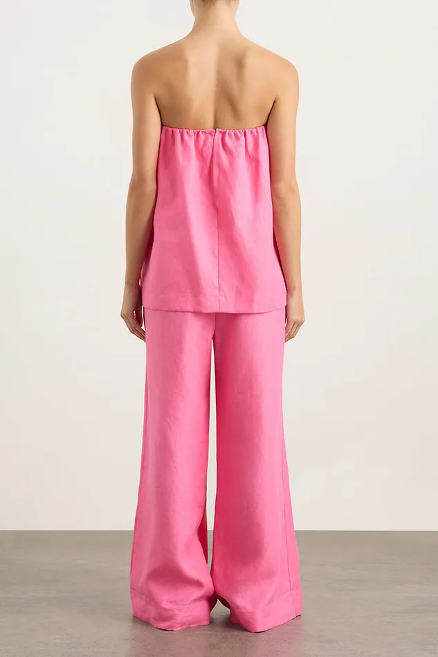 BONDI BORN Matching Separates Delphi Strapless Top 8211 Rose 8211 Women