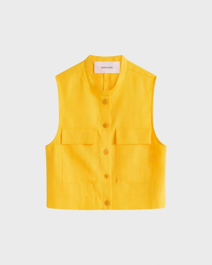 BONDI BORN Matching Separates Delphi Utility Top 8211 Daffodil 8211 Women BONDI BORN Matching Separates Delphi Utility Top 8211 Daffodil 8211 Women