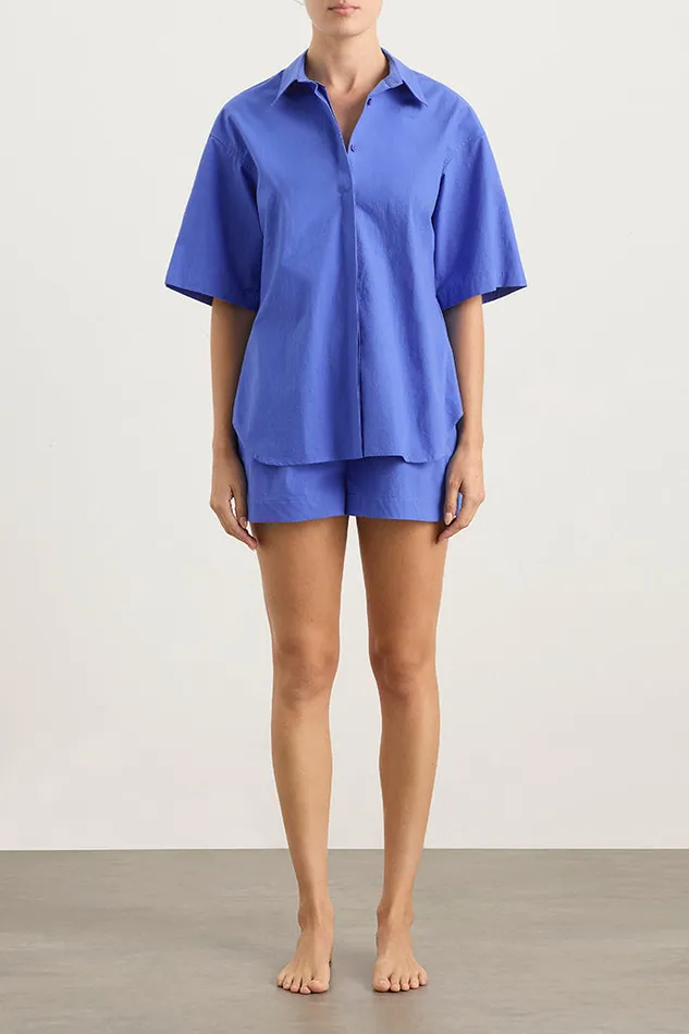 BONDI BORN Matching Separates Ios Short Sleeve Shirt 8211 Night 8211 Women