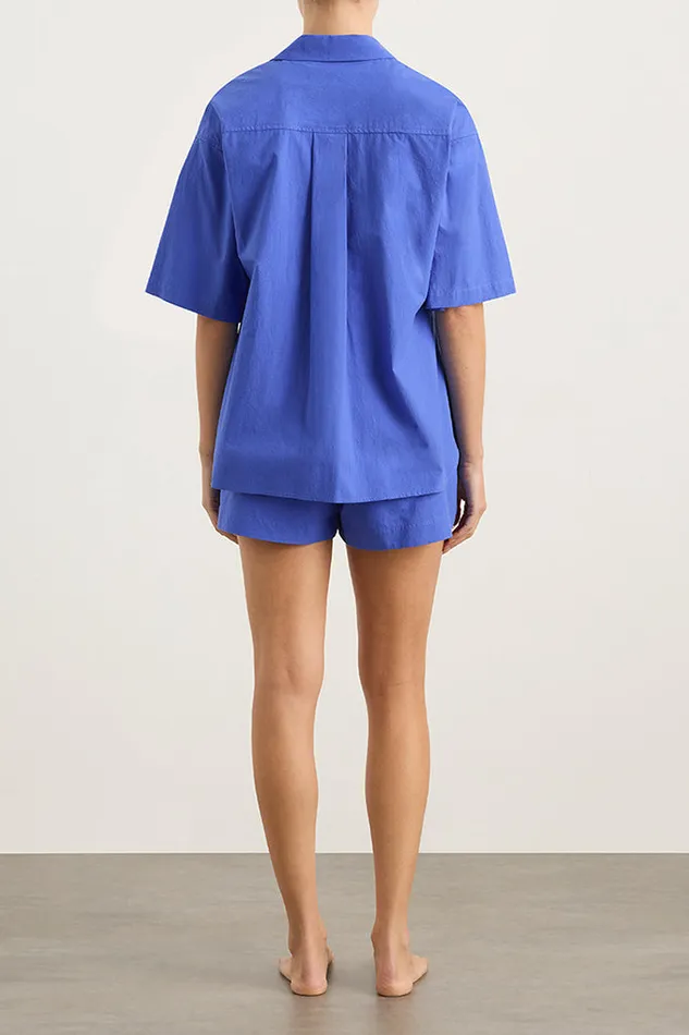 BONDI BORN Matching Separates Ios Short Sleeve Shirt 8211 Night 8211 Women
