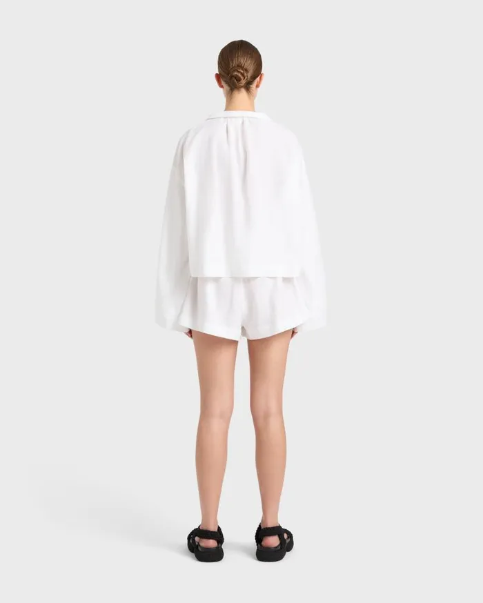 BONDI BORN Matching Separates Leiden Long Sleeve Top 8211 White 8211 Women BONDI BORN Matching Separates Leiden Long Sleeve Top 8211 White 8211 Women