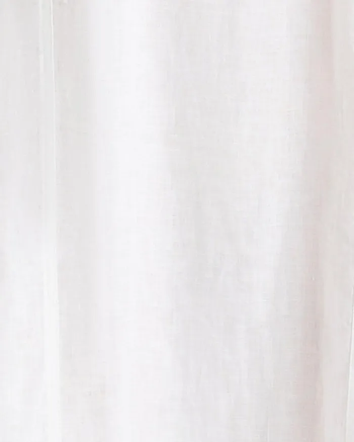 BONDI BORN Matching Separates Leiden Organic Linen Bubble Top 8211 White 8211 Women