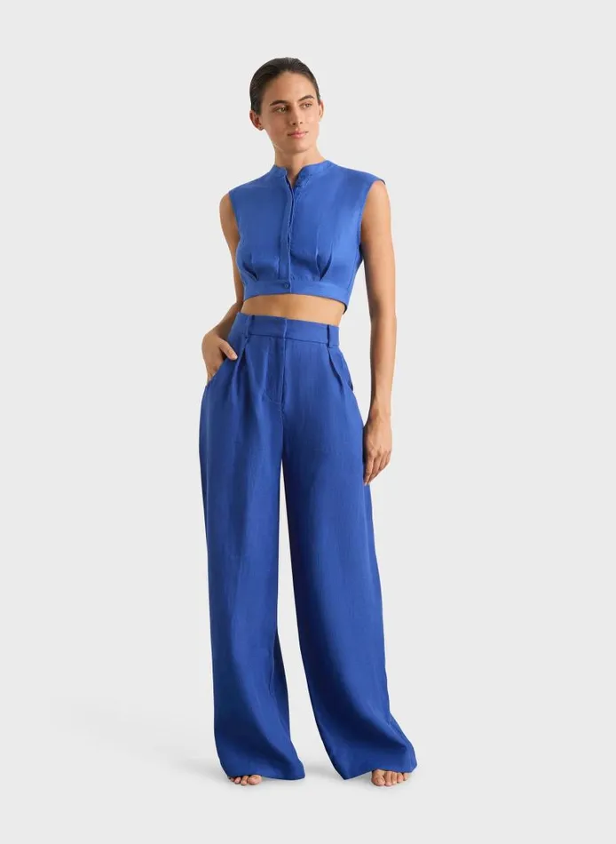 BONDI BORN Matching Separates Minorca Top 8211 Sapphire 8211 Women