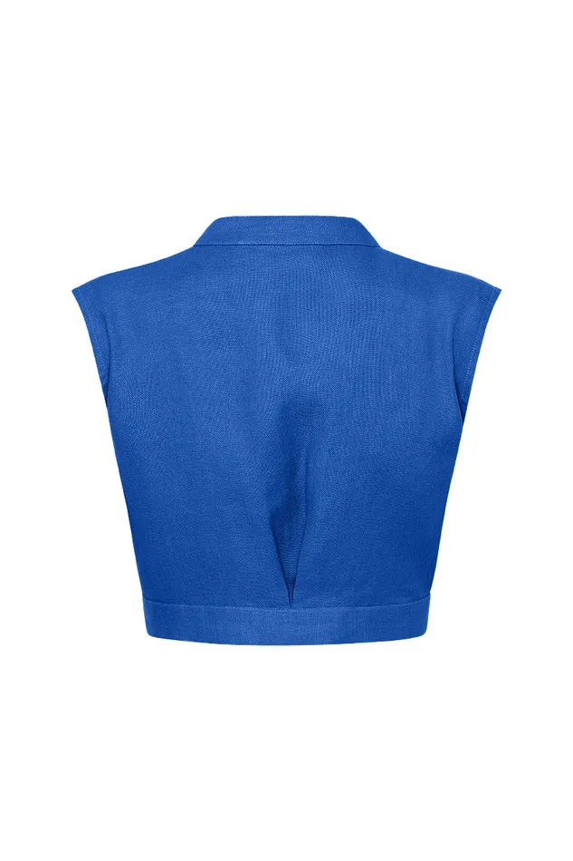 BONDI BORN Matching Separates Minorca Top 8211 Sapphire 8211 Women