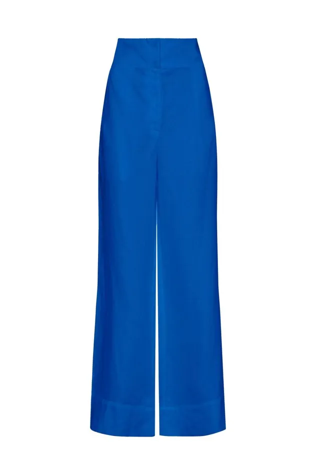 BONDI BORN Matching Separates Palmera Pant 8211 Sapphire 8211 Women