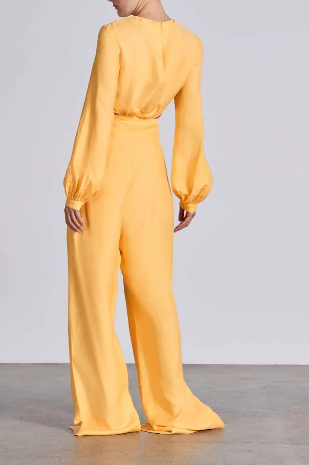BONDI BORN Matching Separates Piana Pant 8211 Banana 8211 Women