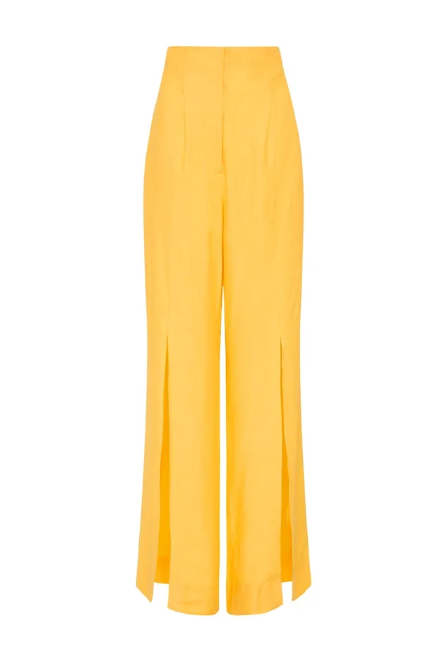 BONDI BORN Matching Separates Piana Pant 8211 Banana 8211 Women