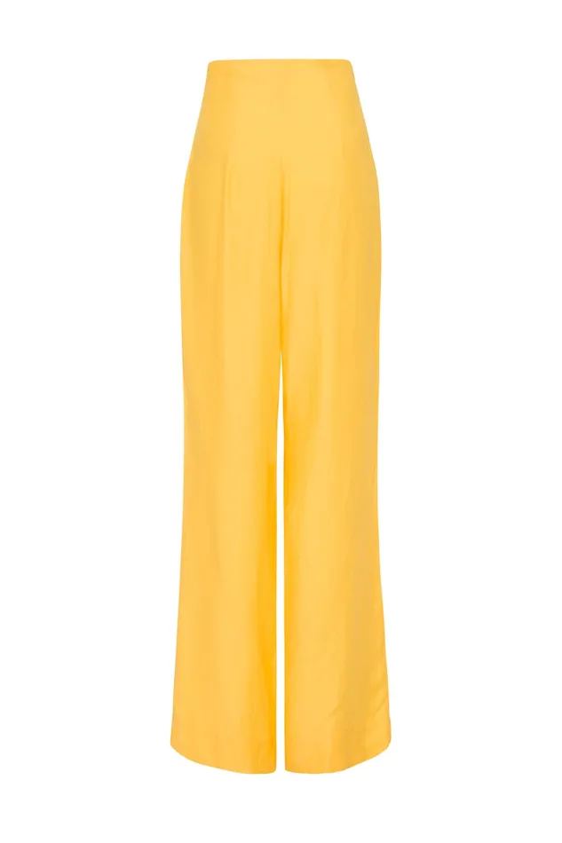 BONDI BORN Matching Separates Piana Pant 8211 Banana 8211 Women