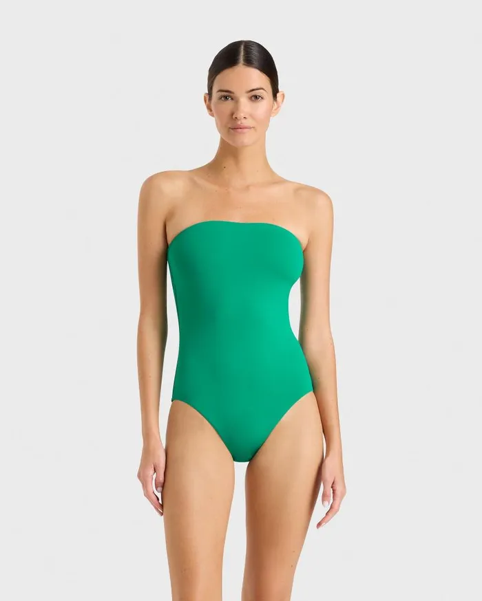 BONDI BORN One Pieces Alba One Piece 8211 Emerald 8211 Women