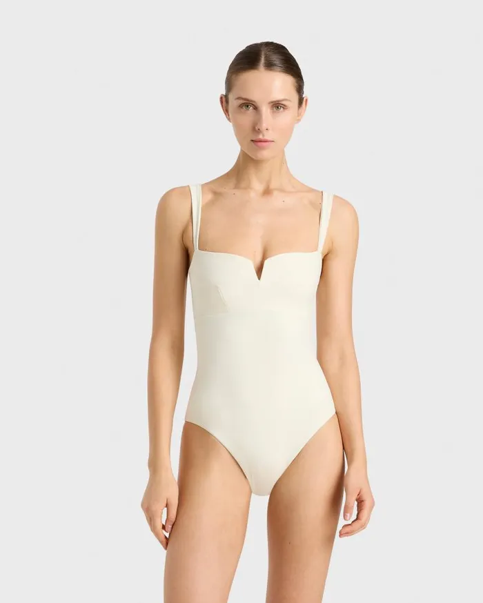 BONDI BORN One Pieces Elisse One Piece 8211 Pearl 8211 Women