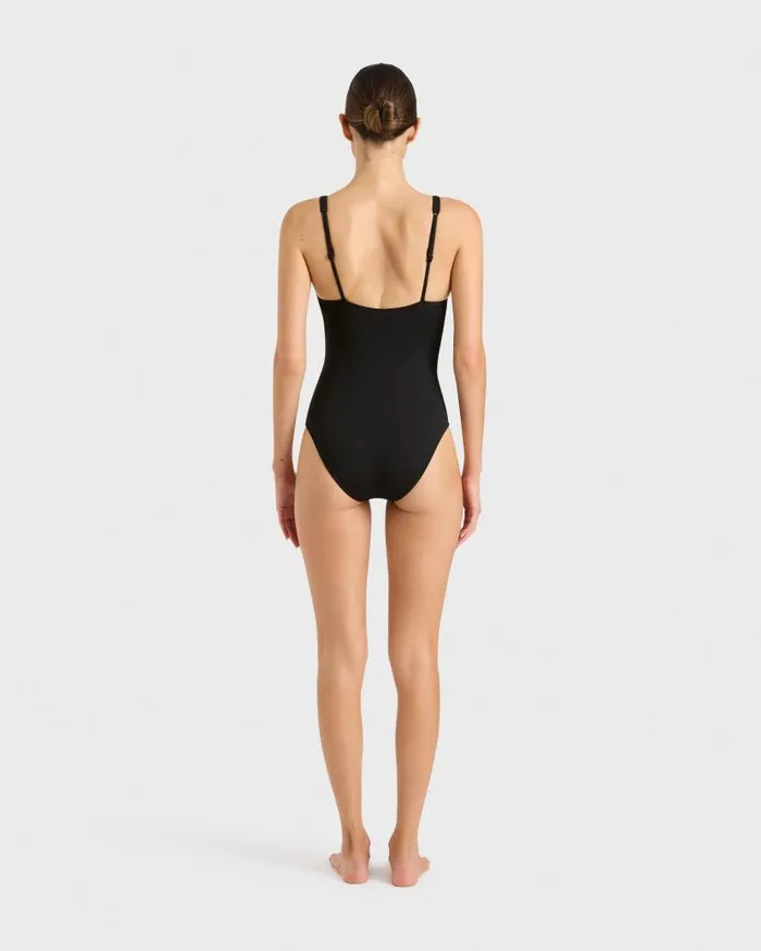 BONDI BORN One Pieces Emmanuelle One Piece 8211 Black 8211 Women