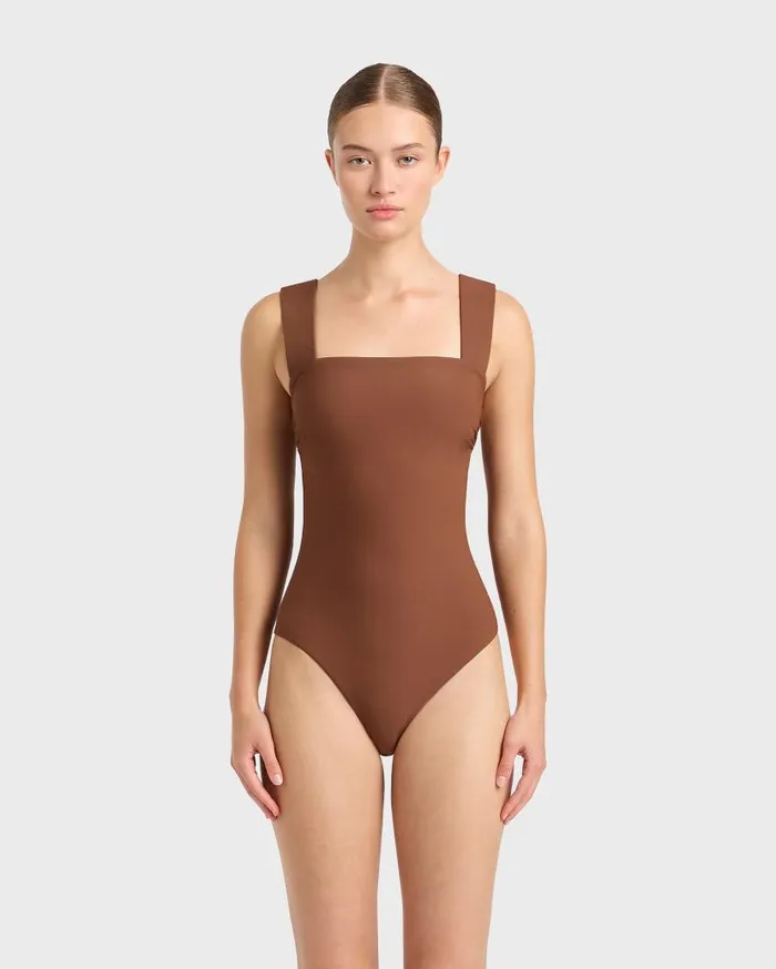 BONDI BORN One Pieces Gwen One Piece 8211 Cocoa 8211 Women