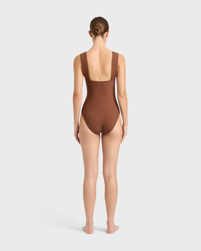 BONDI BORN One Pieces Gwen One Piece 8211 Cocoa 8211 Women