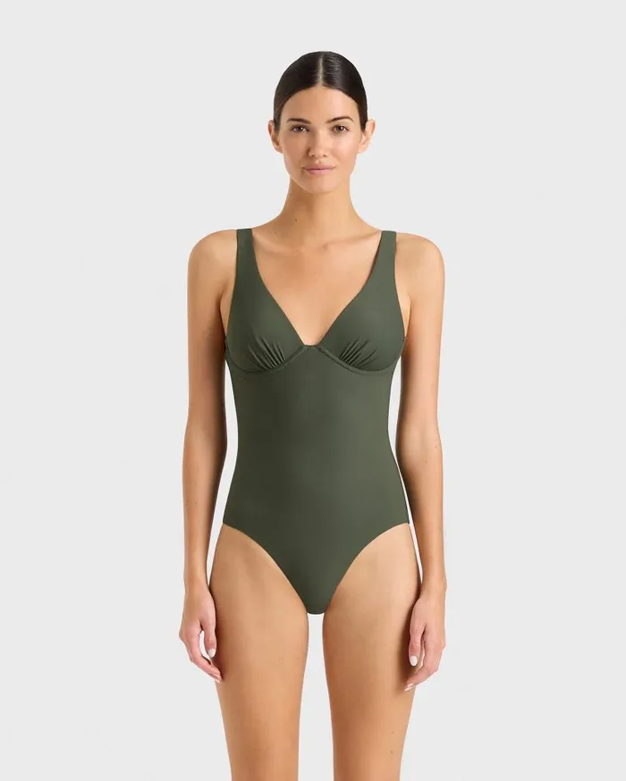 BONDI BORN One Pieces Nimah One Piece 8211 Moss 8211 Women