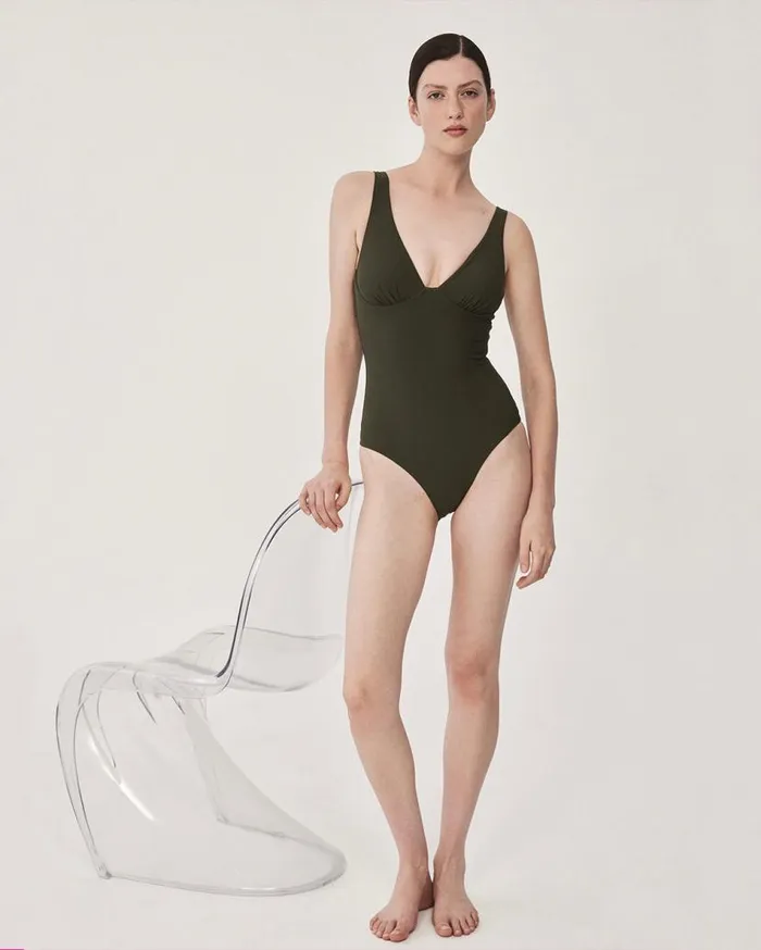 BONDI BORN One Pieces Nimah One Piece 8211 Moss 8211 Women