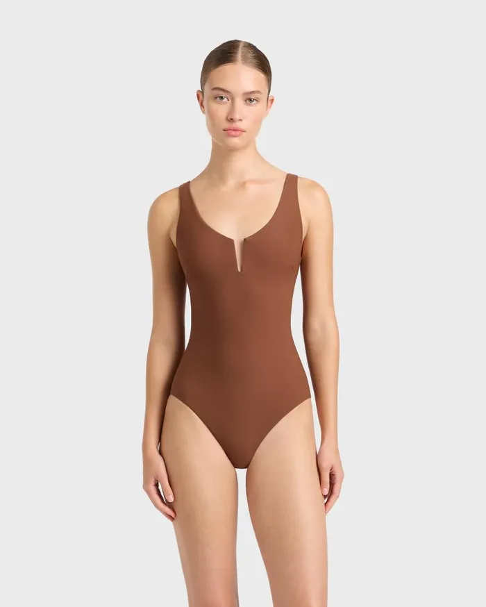 BONDI BORN One Pieces Verity One Piece 8211 Cocoa 8211 Women