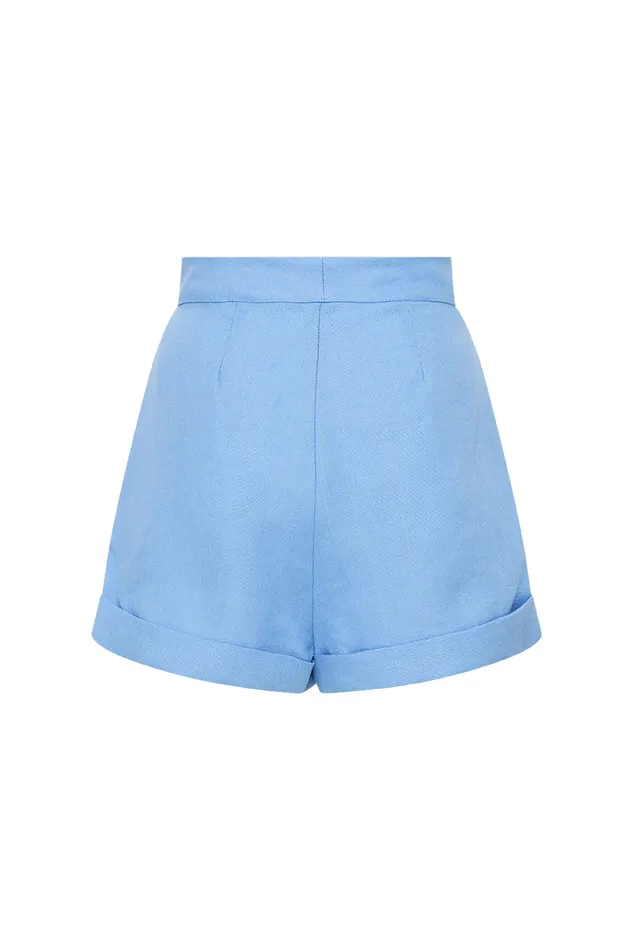 BONDI BORN Pants and Shorts Antigua Shorts 8211 Periwinkle 8211 Women