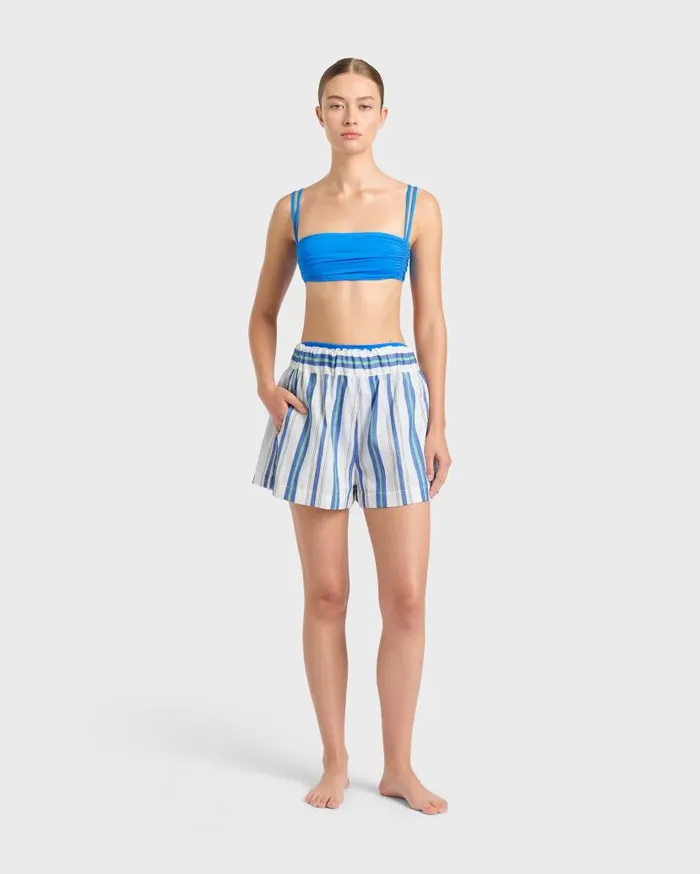BONDI BORN Pants and Shorts Arezzo Elasticated Short 8211 Lapis 8211 Women