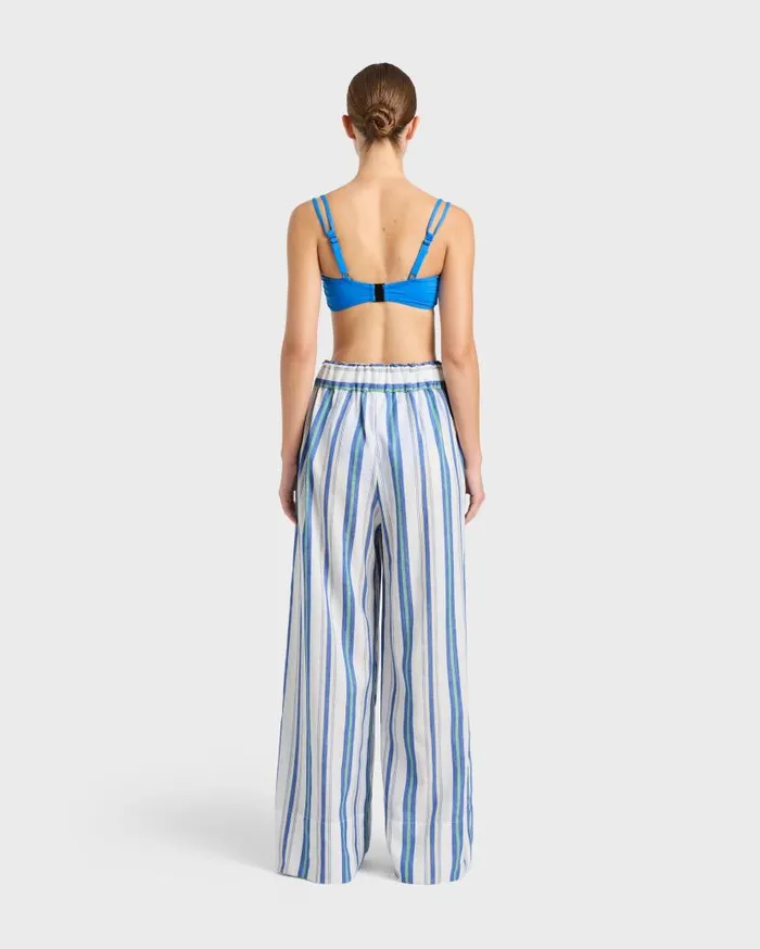 BONDI BORN Pants and Shorts Arezzo Wide Leg Pant 8211 Lapis 8211 Women BONDI BORN Pants and Shorts Arezzo Wide Leg Pant 8211 Lapis 8211 Women