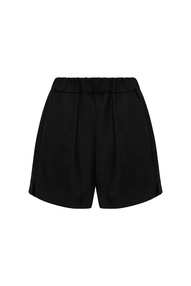 BONDI BORN Pants and Shorts Delphi Relaxed Short 8211 Black 8211 Women
