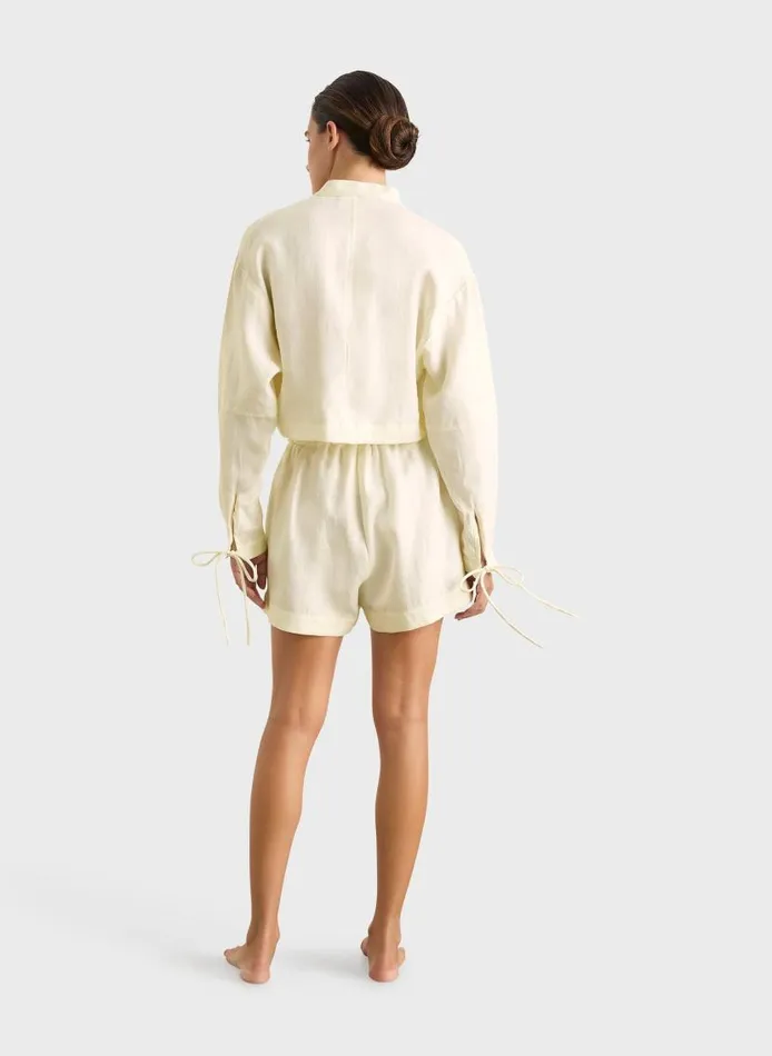 BONDI BORN Pants and Shorts Delphi Relaxed Short 8211 Porcelain 8211 Women