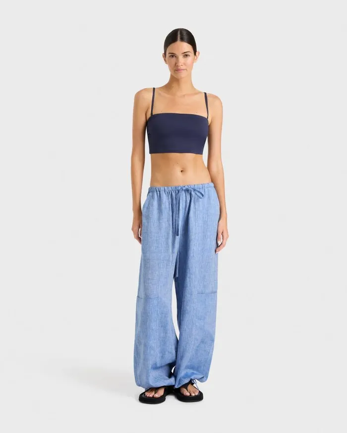 BONDI BORN Pants and Shorts Leiden Cargo Pant 8211 Denim 8211 Women