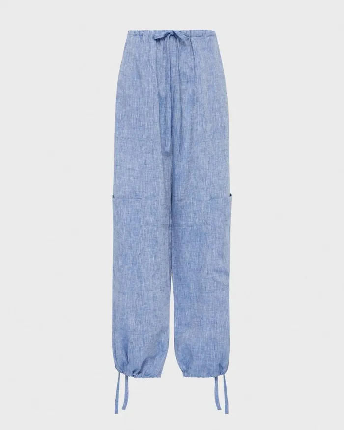 BONDI BORN Pants and Shorts Leiden Cargo Pant 8211 Denim 8211 Women