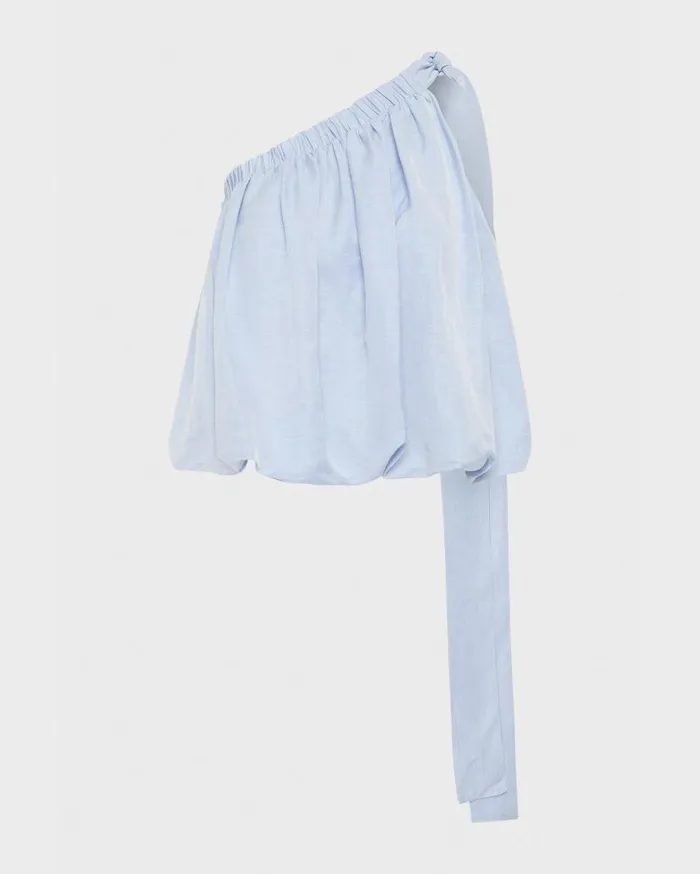 BONDI BORN Shirts and Tops Bormio One Shoulder Top 8211 Horizon 8211 Women