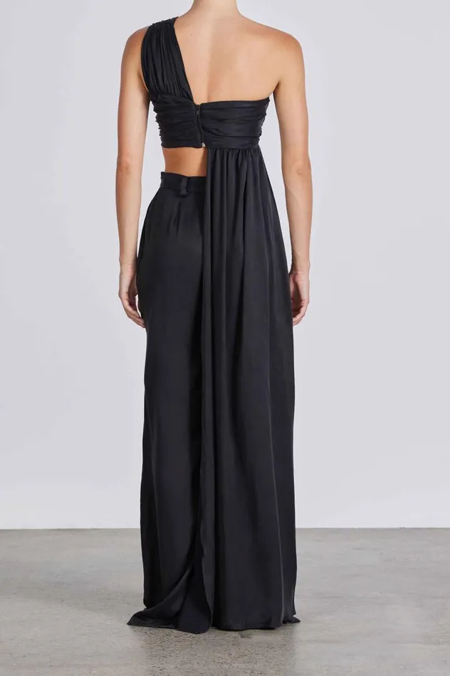 BONDI BORN Shirts and Tops Bowman Top 8211 Black 8211 Women