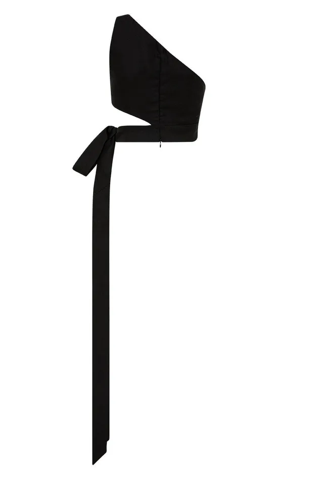BONDI BORN Shirts and Tops Matisse Tie Top 8211 Black 8211 Women