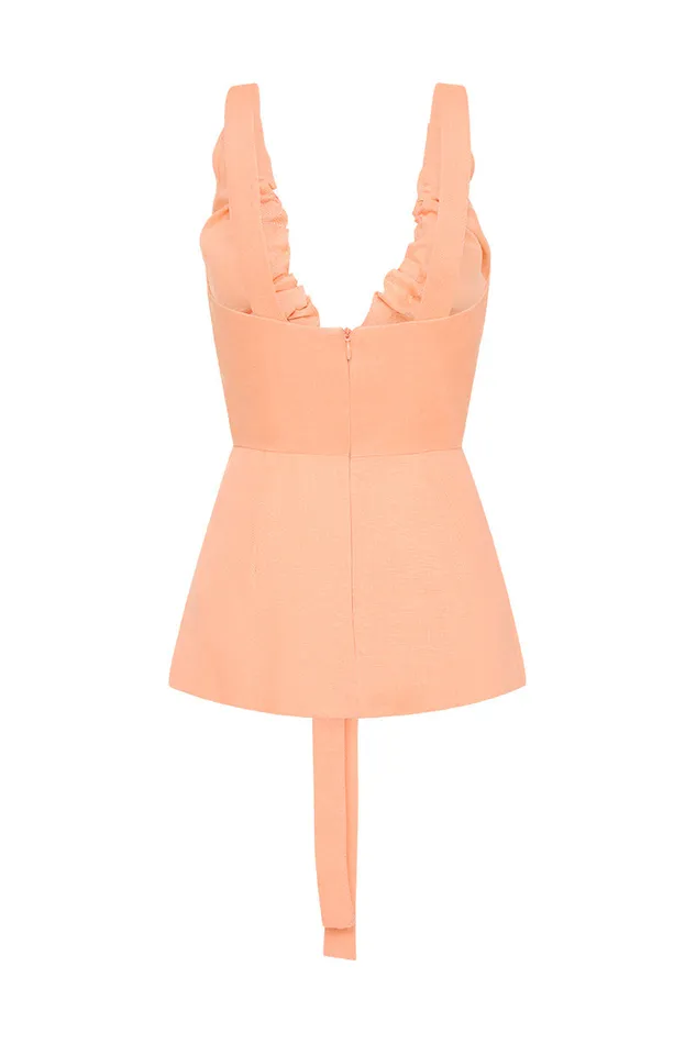 BONDI BORN Shirts and Tops Toby Top 8211 Sherbet 8211 Women
