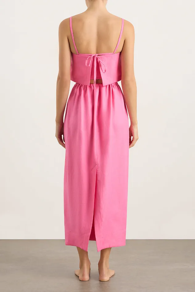 BONDI BORN Skirts Delphi Cocoon Skirt 8211 Rose 8211 Women