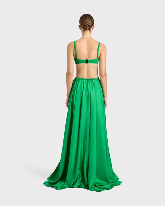 BONDI BORN Skirts Marfa Maxi Circle Skirt 8211 Kelly 8211 Women