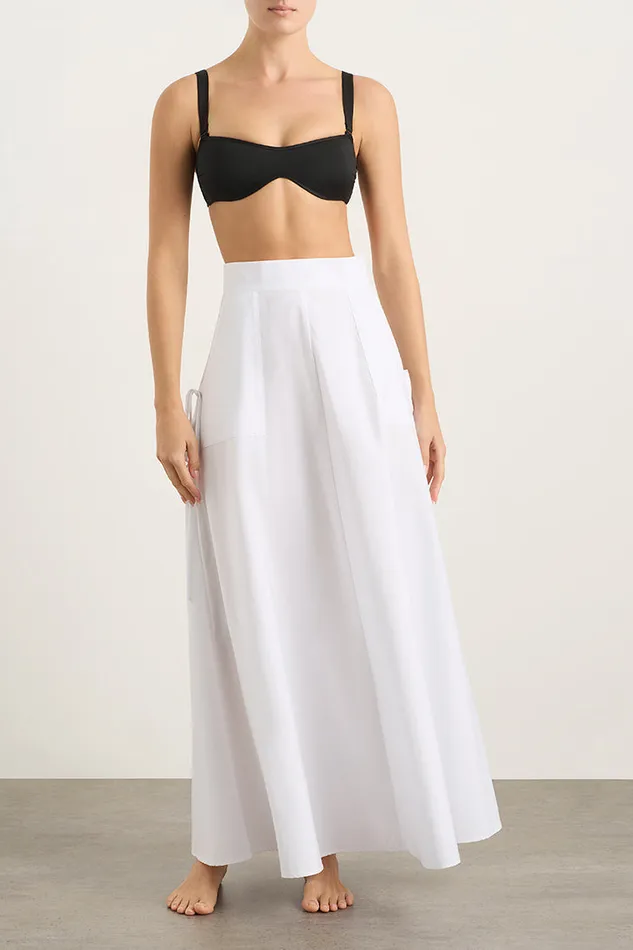 BONDI BORN Skirts Piedmont Circle Skirt 8211 White 8211 Women