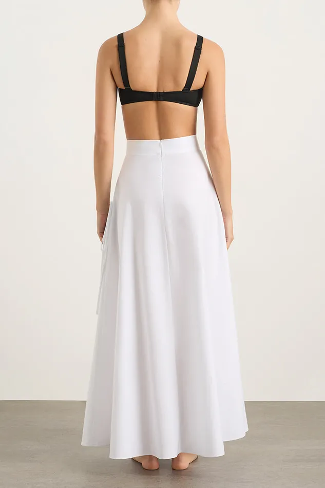 BONDI BORN Skirts Piedmont Circle Skirt 8211 White 8211 Women
