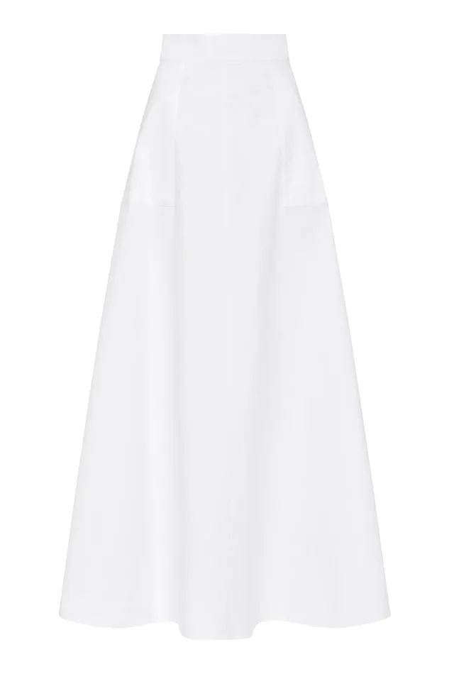 BONDI BORN Skirts Piedmont Circle Skirt 8211 White 8211 Women