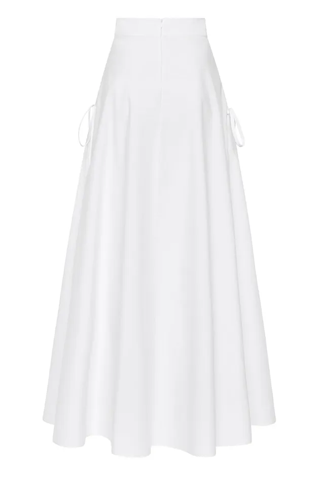 BONDI BORN Skirts Piedmont Circle Skirt 8211 White 8211 Women