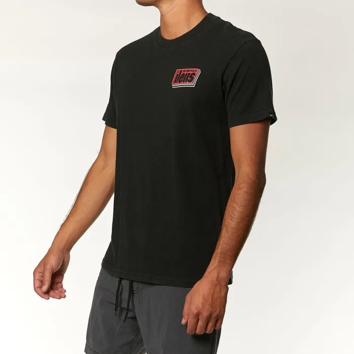 Brain Freeze Tee 8211 Phantom Black Men Deus Ex Machina Tees Brain Freeze Tee 8211 Phantom Black Men Deus Ex Machina Tees