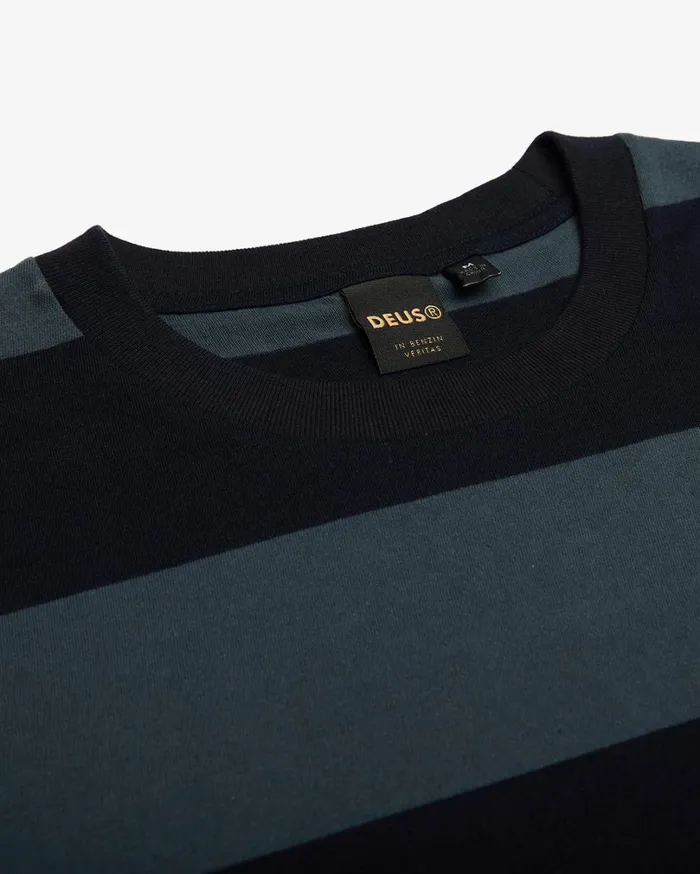 Bruce Stripe Tee Regular Fit 8211 Green Gables Men Deus Ex Machina Tees Bruce Stripe Tee Regular Fit 8211 Green Gables Men Deus Ex Machina Tees
