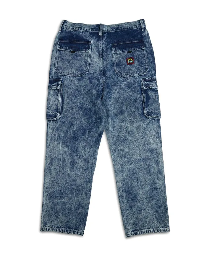 Burly Cargo Pant 8211 Mid Indigo Men Deus Ex Machina Pants Burly Cargo Pant 8211 Mid Indigo Men Deus Ex Machina Pants