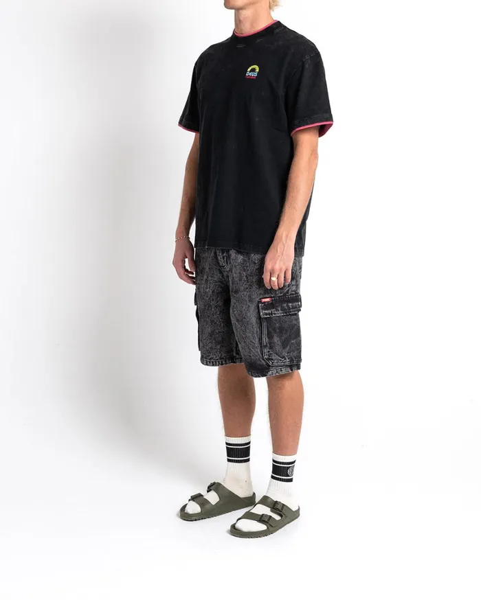 Burly Cargo Short 8211 Mid Black Men Deus Ex Machina Shorts Burly Cargo Short 8211 Mid Black Men Deus Ex Machina Shorts