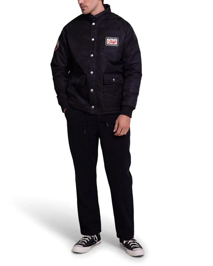 Buzz Racing Jacket 8211 Black MenWomen Deus Ex Machina Jackets Buzz Racing Jacket 8211 Black MenWomen Deus Ex Machina Jackets