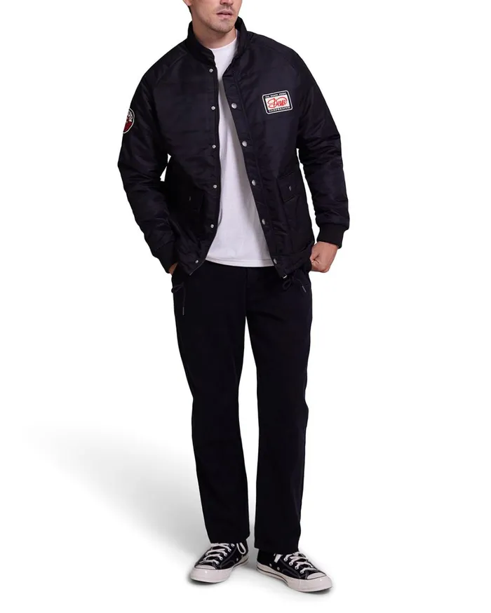 Buzz Racing Jacket 8211 Black MenWomen Deus Ex Machina Jackets Buzz Racing Jacket 8211 Black MenWomen Deus Ex Machina Jackets